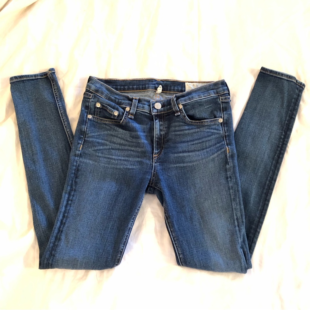Rag&Bone Skinny mid-rise Jeans Style W1502K520 in Preston Size 29
